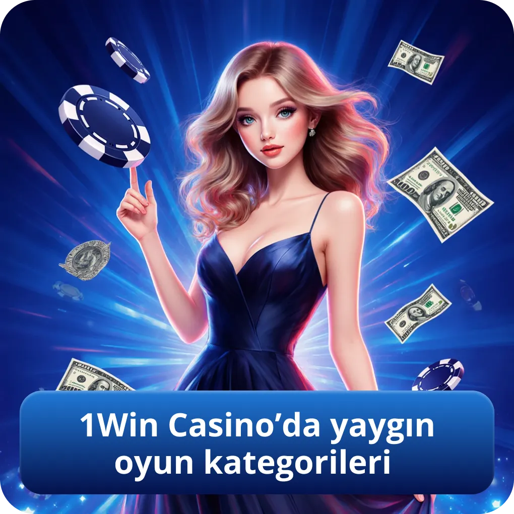 1Win Casino'da yaygın oyun kategorileri